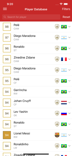 WeFUT FUT 20 Draft & Database(圖1)-速報App