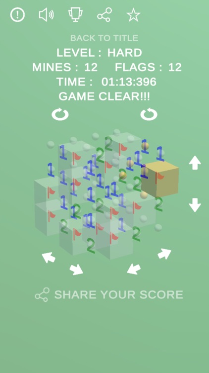 3D MINESWEEPER -CUBIC- screenshot-5