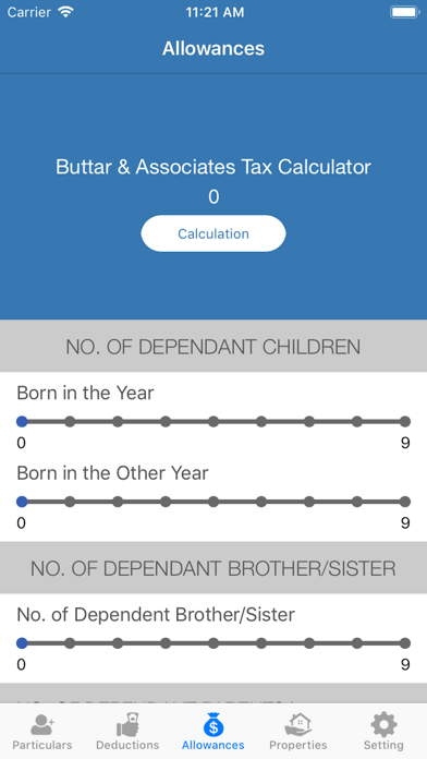 Buttar & Assoc. Tax Calculator screenshot 4