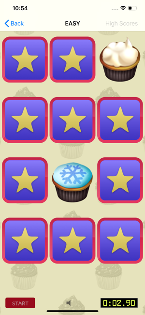 Cupcakes Matching Game 2