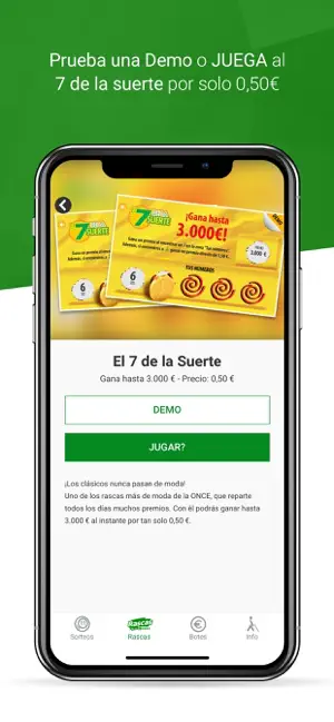 Bild 6 JuegosONCE: Sorteos de la ONCE iphone