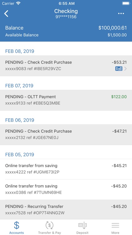 TouchBanking screenshot-3