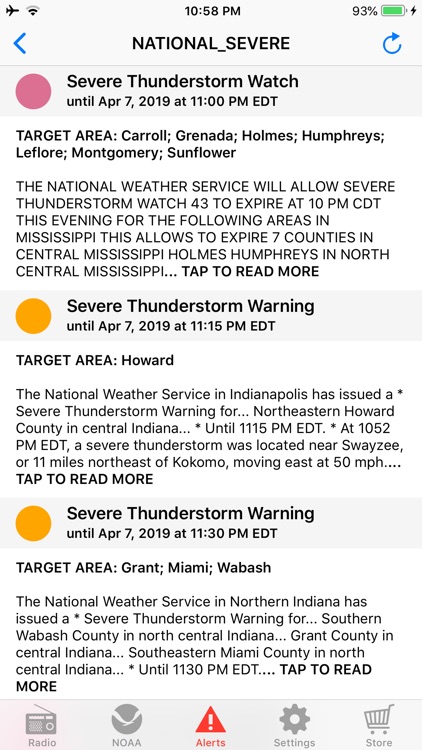 NOAA Weather Radio screenshot-8