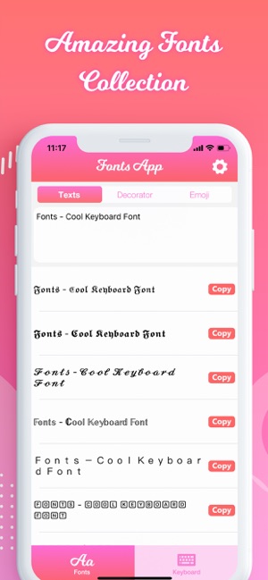 Fonts: Keyboard(圖2)-速報App