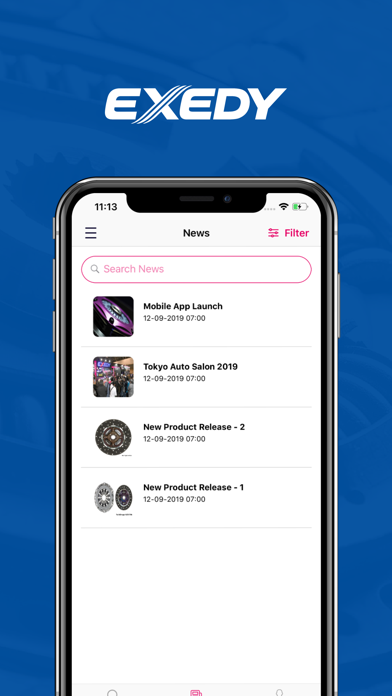 EXEDY - Product Finder screenshot 4