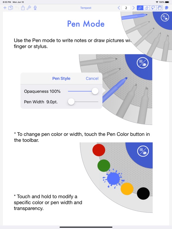 Tempest: Visual Brainstorming