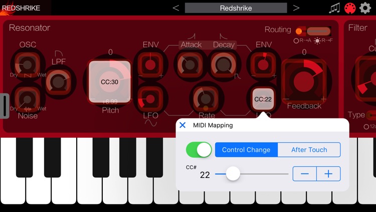 Redshrike Synthesizer