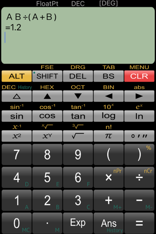 Panecal Scientific Calculator screenshot 3