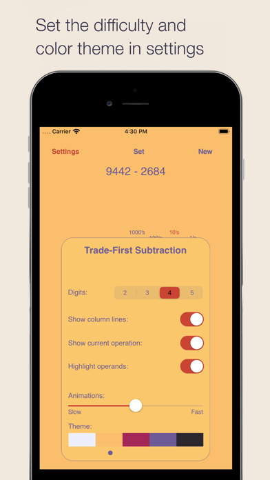 How to cancel & delete Trade-First Subtraction from iphone & ipad 2