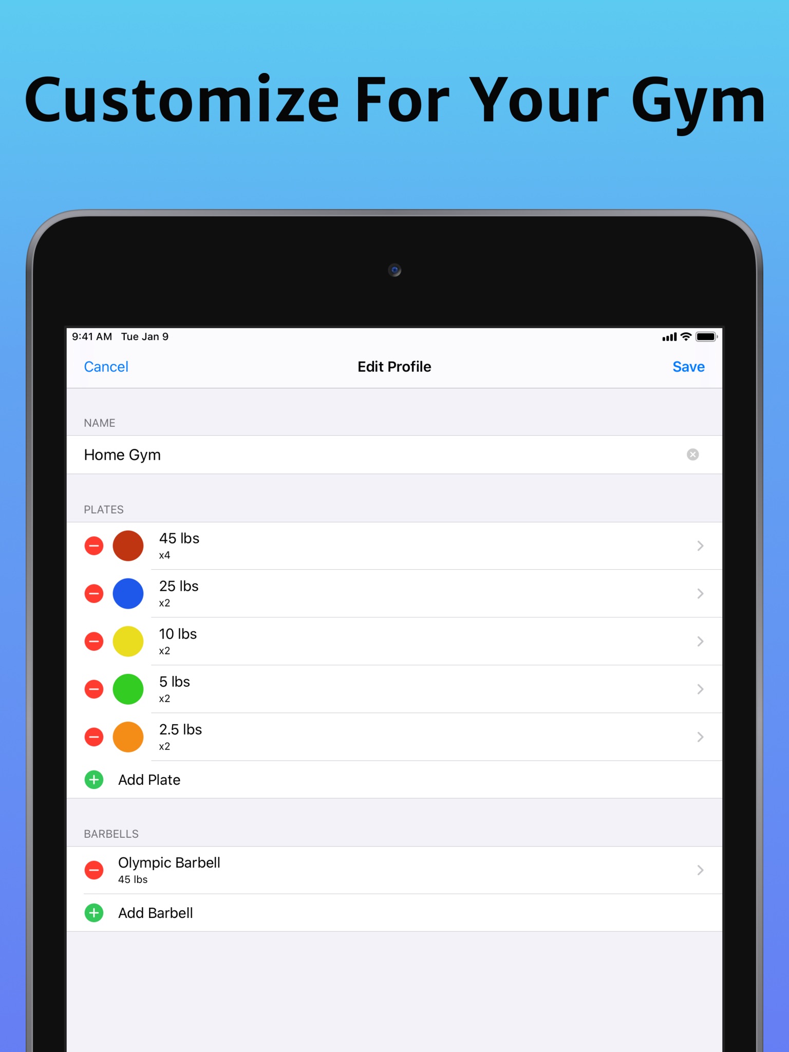 BarLoad Plate Calculator screenshot 2