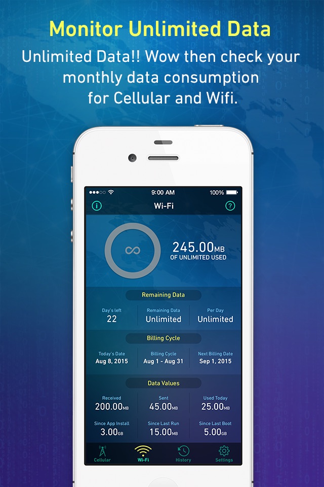 Data Usage Plus screenshot 4