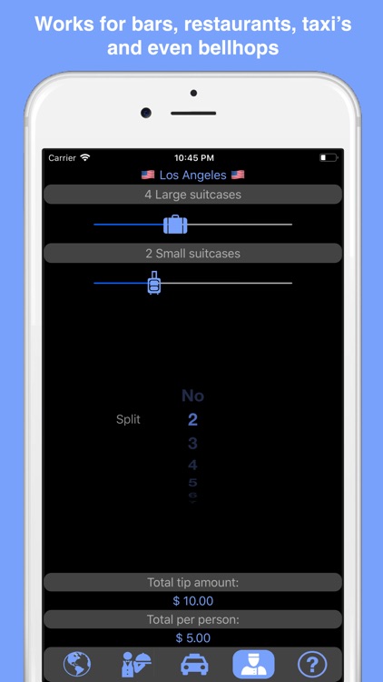 Ultimate Travel Tip Calculator