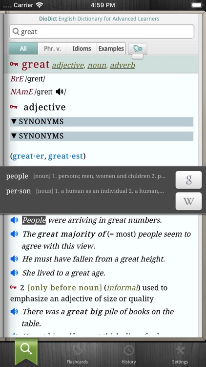 DioDict4 English Advanced Dict screenshot-5