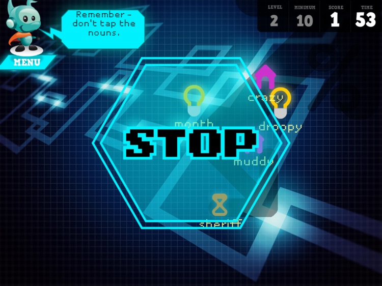 Noun Mayhem HD - Level 2 screenshot-3