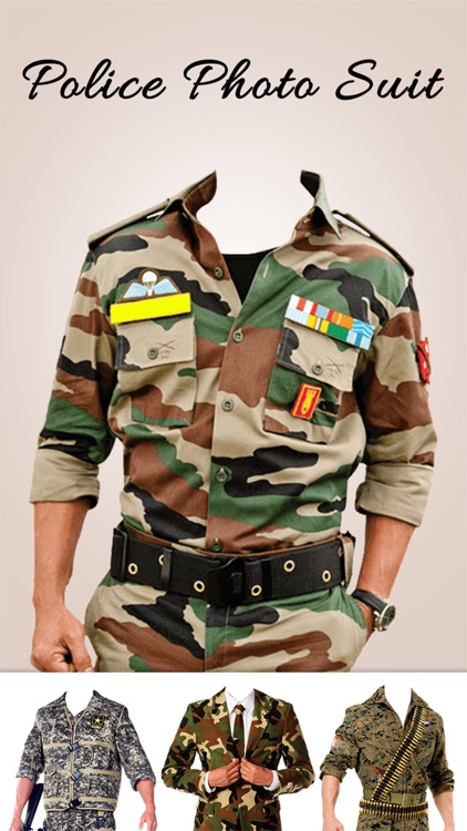 Indian Army Photo Suit Editor - Uniform Changer