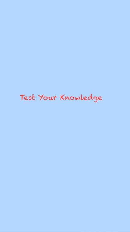 Test Your Knowledge - GK Quiz