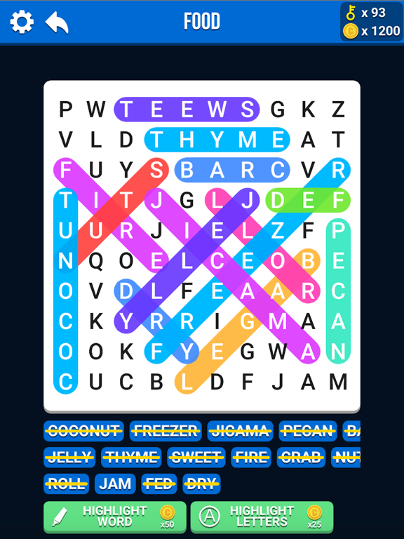 Screenshot #4 pour Word Search Stacks
