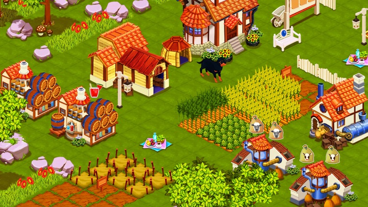 Happy Farm Village screenshot-3