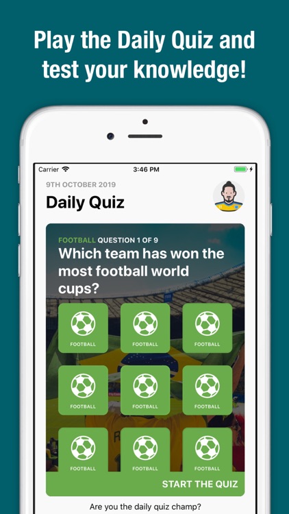 Daily Soccer Quiz on the App Store