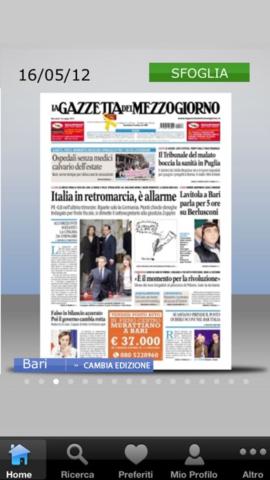How to cancel & delete Gazzetta del Mezzogiorno from iphone & ipad 1