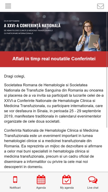 Conferinta SRH 2019