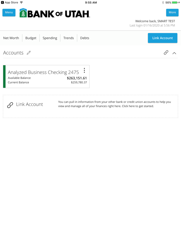 Bank of Utah Mobile screenshot 3