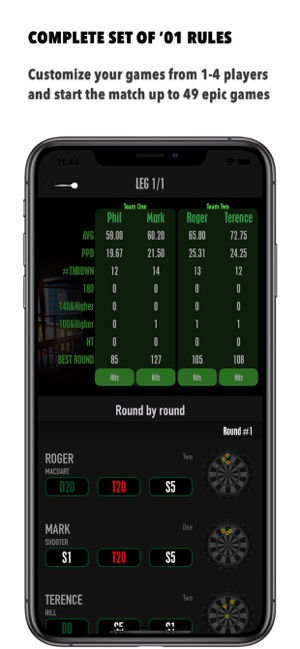 Pro Dart Tutor Scorekeeper(圖5)-速報App