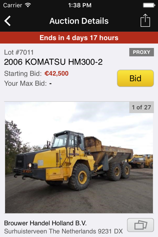 Скриншот из AuctionTime