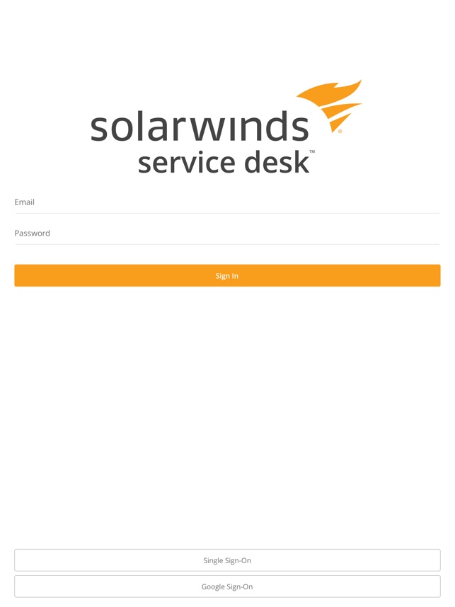 Solarwinds Service Desk Im App Store