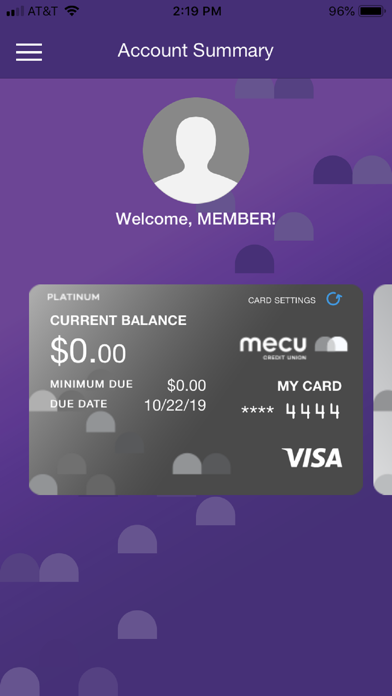 MECU Cards App screenshot 2