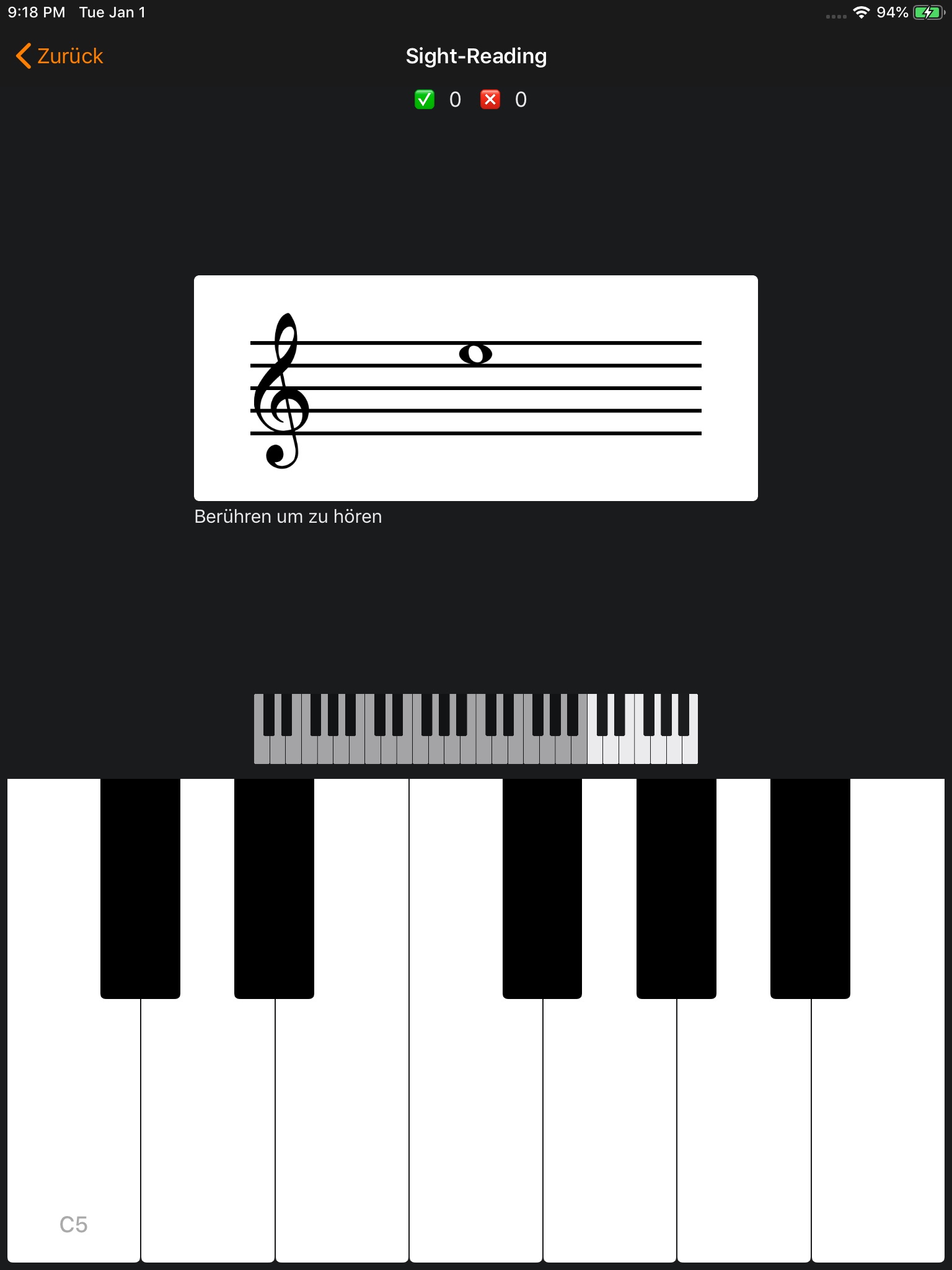 Sight-Reading (Piano) screenshot 4