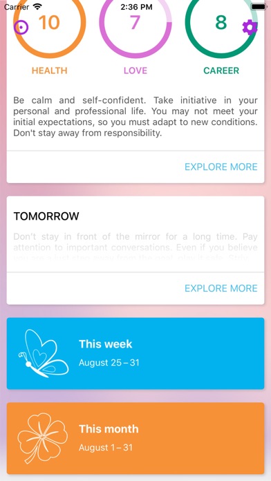 Horoscope Pro 2024 screenshot 3