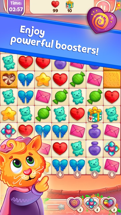 Sweet Hearts Match 3 screenshot-5