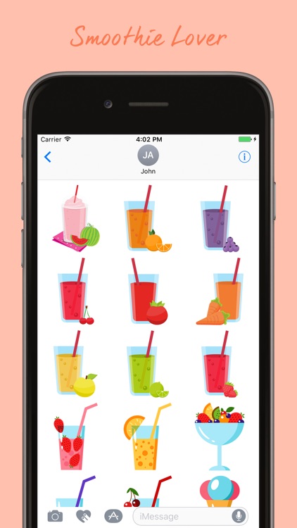 Smoothies Stickers Pack