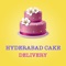 Hyderabad Cake Delivery app is used for varieties of Cake