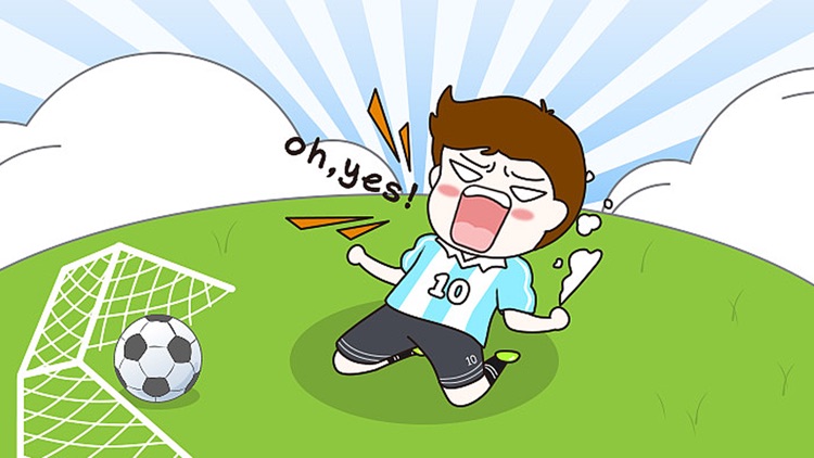 Soccer Boy Sticker