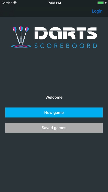 Darts Scoreboard X01
