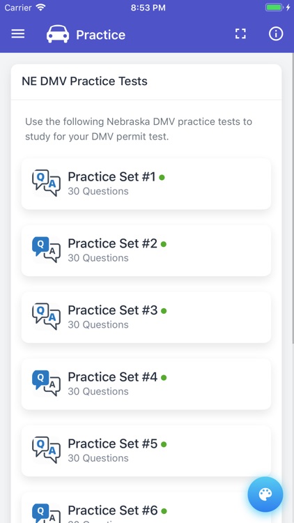 Nebraska DMV Permit Test screenshot-5