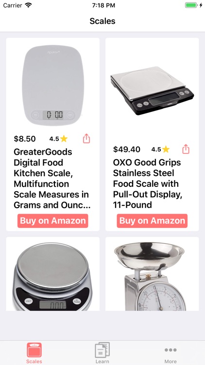 iScale: Kitchen Scale