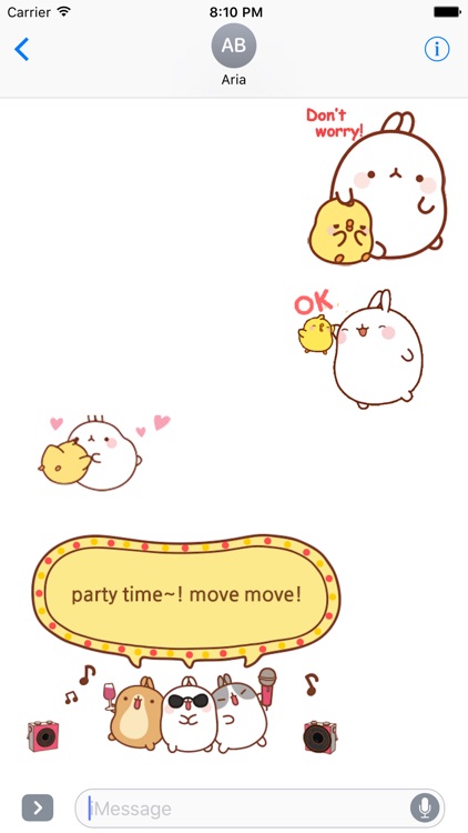 Animated Molang And Piu Piu