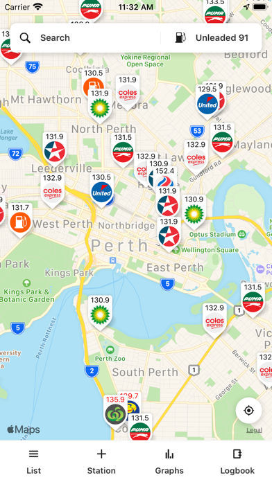 Fuel Map Australia pour PC - Télécharger gratuit sur Windows 10,8,7