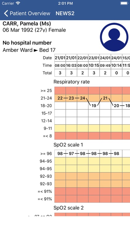 SystmOne eObs screenshot-3