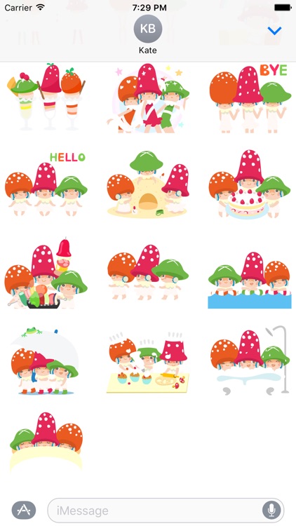 MUSHROOMS! Stickers screenshot-3