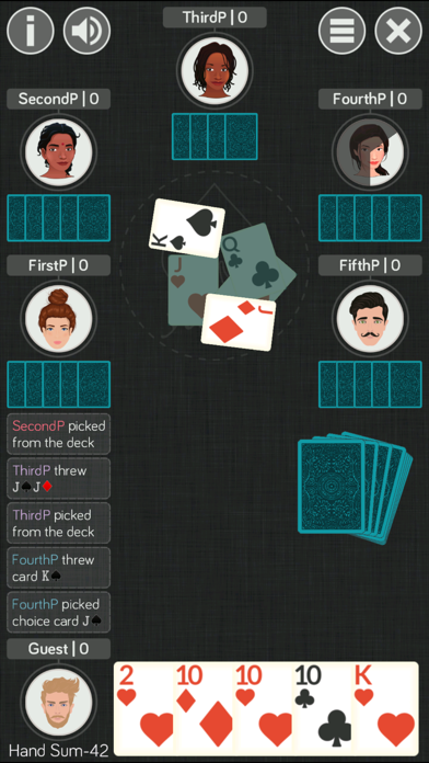 Yaniv Card Game screenshot 2