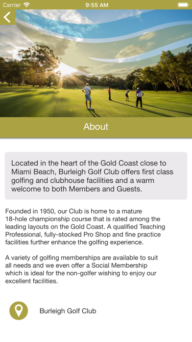 Burleigh Golf Club screenshot 2