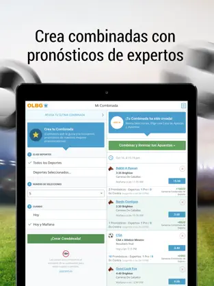 Captura de Pantalla 3 Pronósticos Deportivos de OLBG iphone