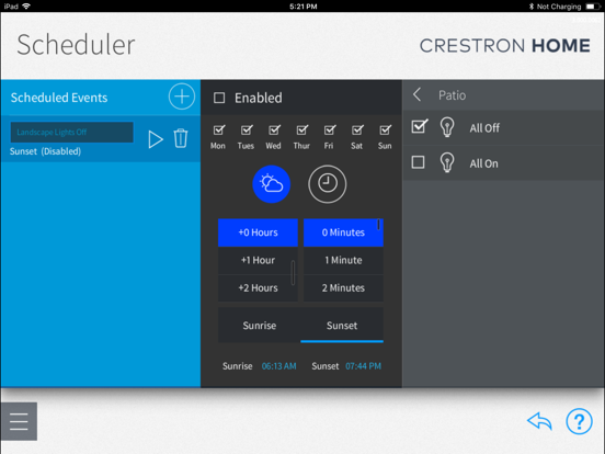 Crestron Home Setup screenshot 3