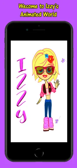 Game screenshot Izzy Animated Girl Stickers mod apk