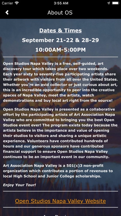 Open Studios Napa Valley