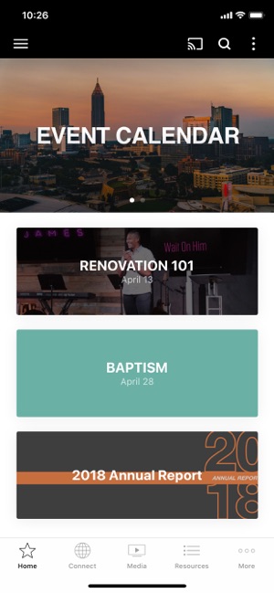 Renovation Church App